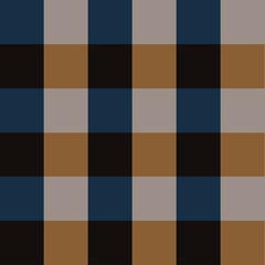 Blue Brown Chess Board Background Vector Illustration