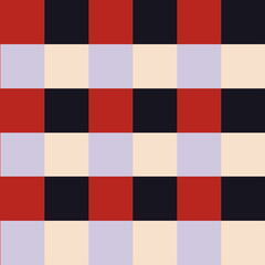 Red Violet Chess Board Background Vector Illustration