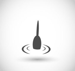 Fototapeta premium Float icon vector