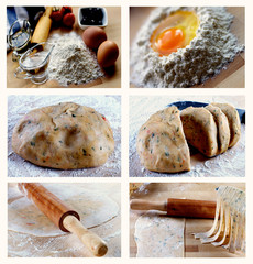 Preparing Homemade Pasta
