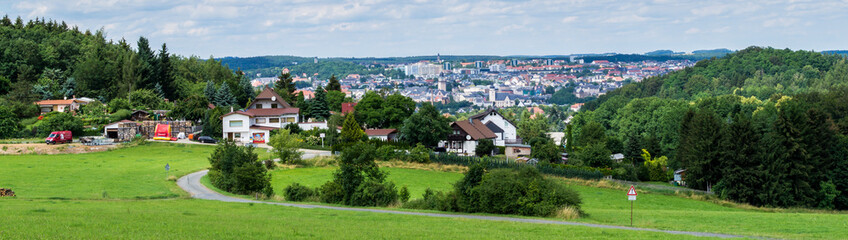 Fototapeta na wymiar Panorama von Plauen