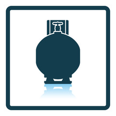 Gas cylinder icon