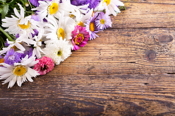 bouquet of summer flowers