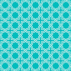 Traditional Islam Geometric pattern, seamless arabesque