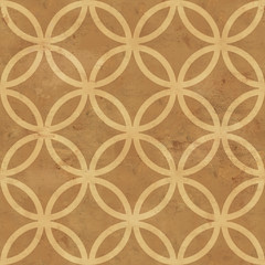 Vintage circles seamless pattern