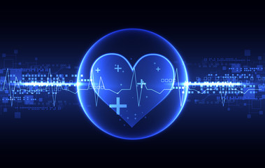 Abstract medical background.