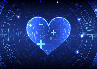 Abstract medical background.