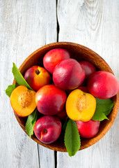 ripe nectarines