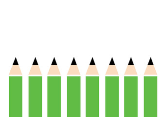 color pencil background vector