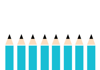 color pencil background vector