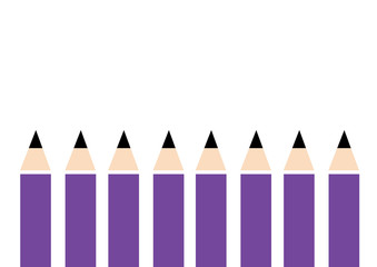 color pencil background vector