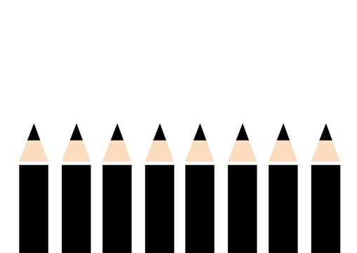 color pencil background vector