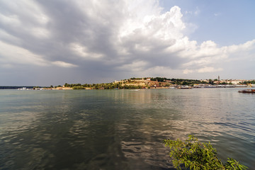 Panorama view on Belgrade fortress