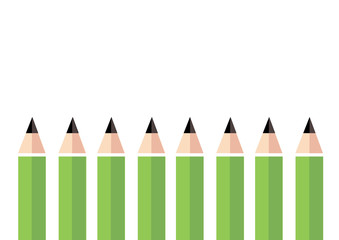 color pencil background vector