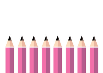 color pencil background vector