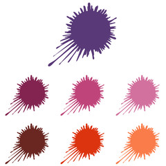 blotch icon Vector Illustration