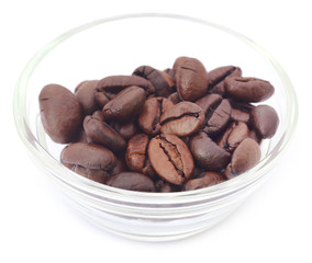 Roasted coffee beans