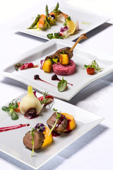 Gourmet main courses