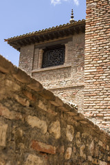 Fototapeta na wymiar Alcazaba Malaga Castle