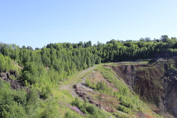 Fototapeta na wymiar iron mine 