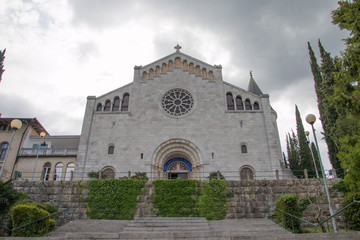 Fototapeta na wymiar Church of the Annunciation of the Virgin Mary Opatija