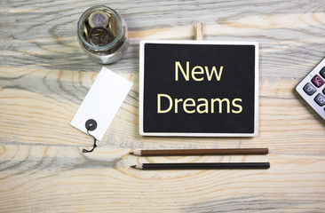new dreams message written 