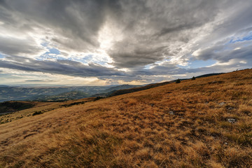 Mountain landscape and panorama view