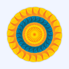 Logo sun and sea