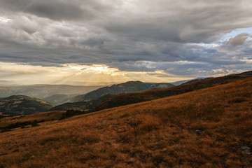 Mountain landscape and panorama view