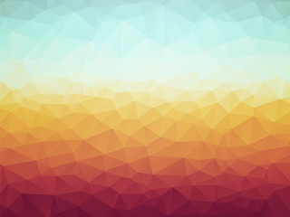 geometric blue brown background