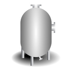 Equipment vessel tank for oil and gas industrial.