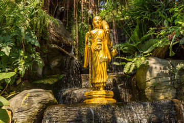 The Golden Mount at Wat Saket, Travel Landmark of Bangkok THAILA