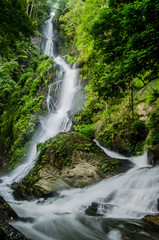 Fototapeta na wymiar Waterfall some where in Thailand