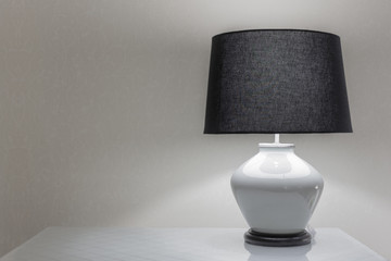 Table lamp.