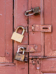 Old padlock