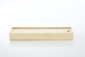 Wooden pencil box