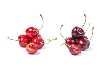Obraz na płótnie Canvas Red Cherry Fruit