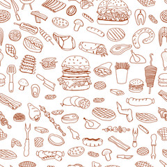 Barbecue Grill Pattern