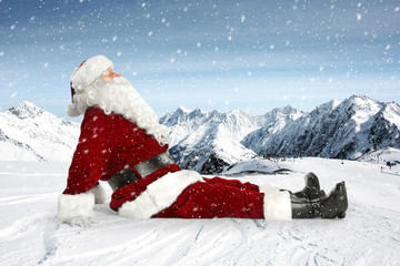 red santa claus 