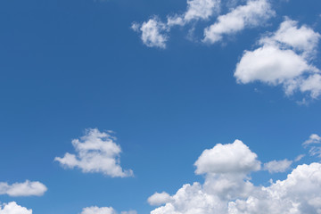Naklejka na ściany i meble Blue sky with minimal cloud for background ,beautiful sky for backdrop