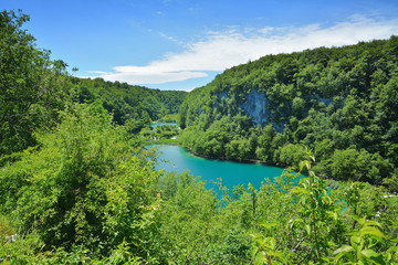 Obraz na płótnie Canvas One of the most beautiful places in the world Plitvice - Croatia