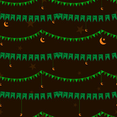 Ramdan Kareem seamless pattern