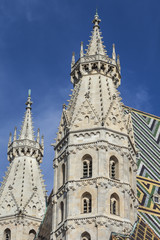 Fototapeta na wymiar VIENNA, AUSTRIA, St. Stephen's Cathedral