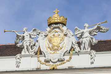 Fototapeta na wymiar Vienna Hofburg Imperial Palace, Vienna, Austria