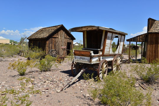 Wild West Wheels and Carts eroding in the Desert heat of Nevada.
