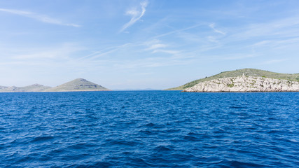 The Adriatic sea view. beautiful image