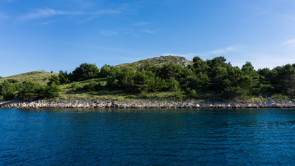 The Adriatic sea view. beautiful image
