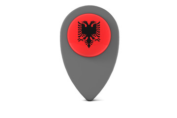 Albania Pin Icon