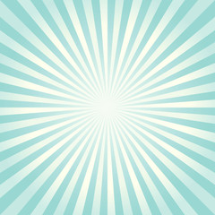 Abstract background. Light Green rays background. Vector