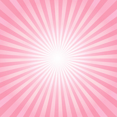 Abstract background. Pink rays background. Vector - obrazy, fototapety, plakaty